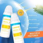 اسپری ضدآفتاب روشن کننده لانبنا