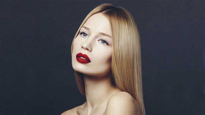 انتخاب رژلب براساس رنگ مو