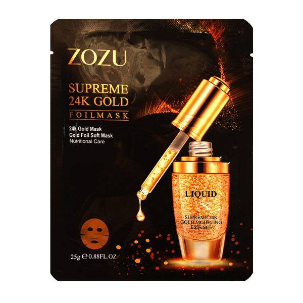 ماسک صورت زوزو مدل 24k Gold
