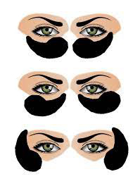 روش استفاده از ماسک مخصوص چشم